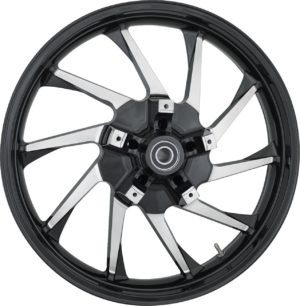 Wheel - Front - Coastal Moto - Hurricane - Dual Disc - without ABS - Black Cut - 21" x 3.5" - '08+ FL
