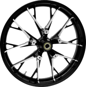 Wheel - Front - Coastal Moto - Marlin - Dual Disc - without ABS - Black Cut - 21" x 3.5"