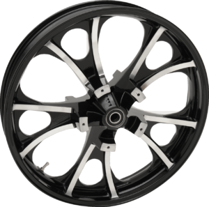 Wheel - Front - Coastal Moto - Largo - Dual Disc - with ABS - Black Cut - 21" x 3.5"
