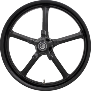 Wheel - Front - Coastal Moto - Rockstar - Dual Disc - with ABS - Black - 21" x 3.25" - FL