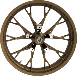 Wheel - Front - Coastal Moto - Marlin - Dual Disc - with ABS - Bronze - 21" x 3.5"