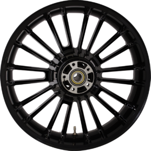 Wheel - Rear - Coastal Moto - Atlantic - Single Disc - without ABS - Black - 18" x 5.5" - '09+ FL