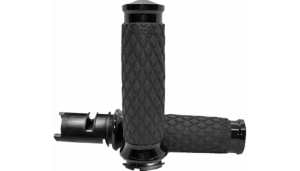 Avon Grips - DIA-65-ANO-F24 - Diamond Contour Grips - Black