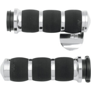 AIR-90-CH-FLY-B - 3-Ring Air Cushioned Grips — Includes Throttle Boss